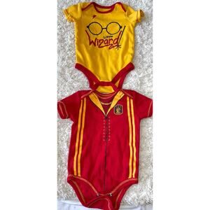 Lot of 2 sz. 6/9 mo. Wizarding world of Harry Potter tops. Grt. Cond